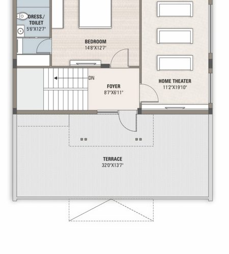 Type-2 Second Floor Plan